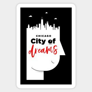 Chicago City of Dreams Sticker